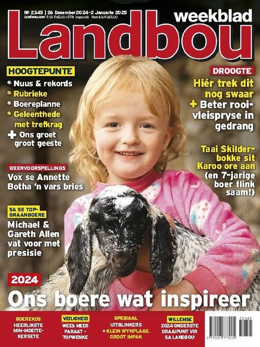 Title details for Landbouweekblad by Media 24 Ltd - Available